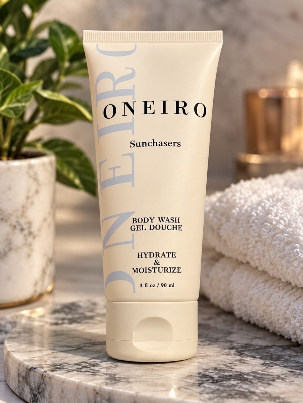 🕯NWT Oneiro Sunchasers Hydrating Body Wash 3 oz Travel Size Moisturizing